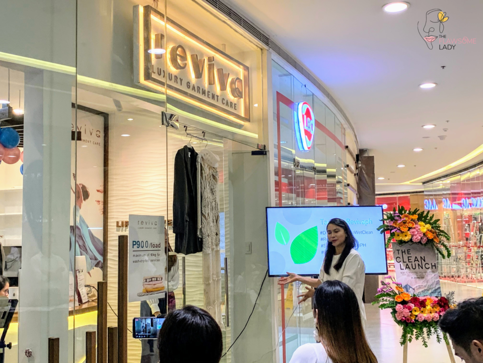Reviva Luxury Garment Care's Managing Director, Charmaine Ang